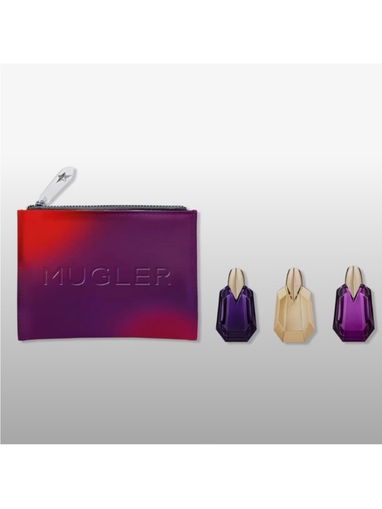 Mugler Other - MUGLER 4p Pouch + 3 Alien Mini Purse Travel Size Samples NIP NIB
